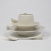 Fledgeling - porcelain, plate diameter 18cm